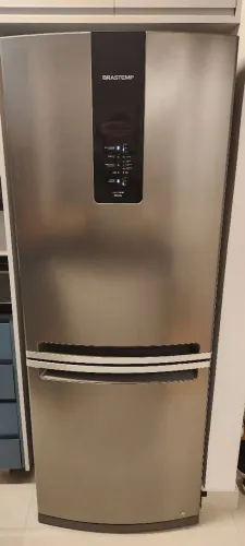 Geladeira Brastemp Frost Free Inverse 443 Litros com Turbo Ice BRE57AK 110V - Funcionando!