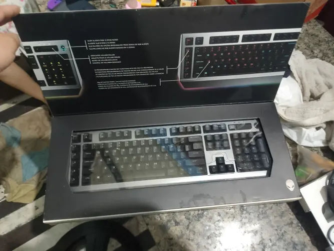 Teclado alienware