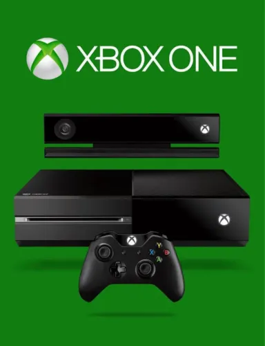 Vendo Xbox One Com Problema na fonte + 2 controles originais funcionando 