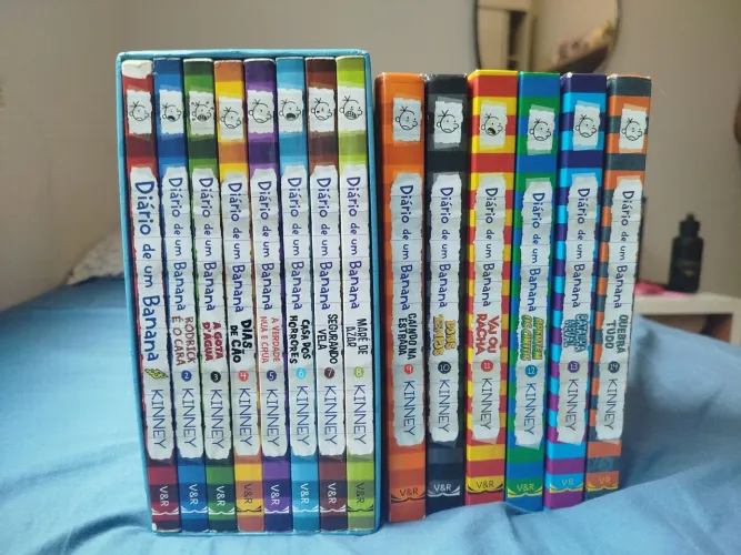 Vendo livros da série Diário de um banana volumes 1 ao 14