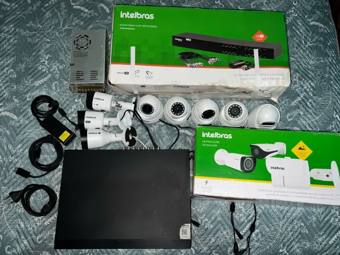 KIT CFTV MULT HD 16 CANAIS