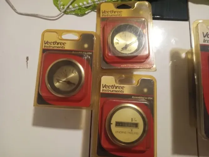 Kit Relógios Para Painel de Lancha em Inox Lacrado