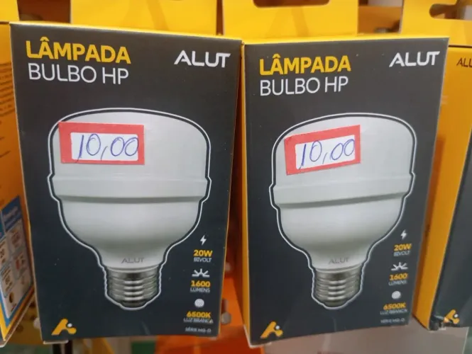 Lâmpada, fita de led novo