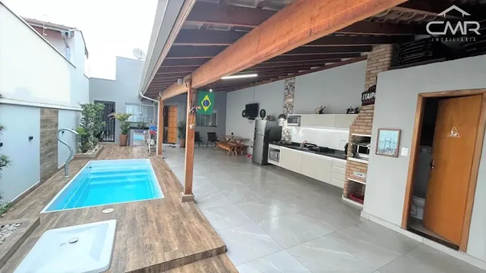 Casa a venda, Piracicaba/SP, Água Branca, 3 quartos, suíte, gourmet e piscina