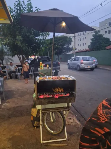 bicicleta churrasqueira 