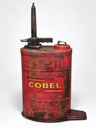 Engraxadeira manual COBEL década de 70