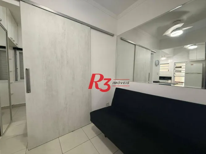 Studio para alugar, 27 m² por R$ 3.400,00/mês - Gonzaga - Santos/SP