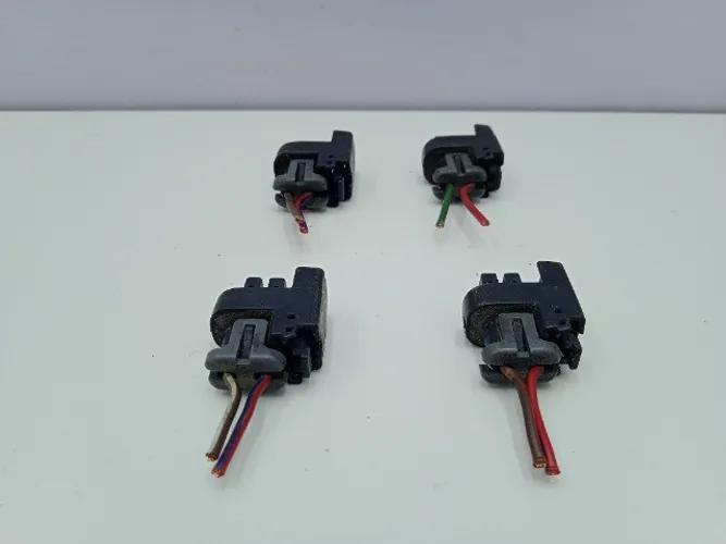 537 Kit Chicote Conector Bico Injetor Chevrolet Delphi Corsa Celta Vhc 2 Vias 