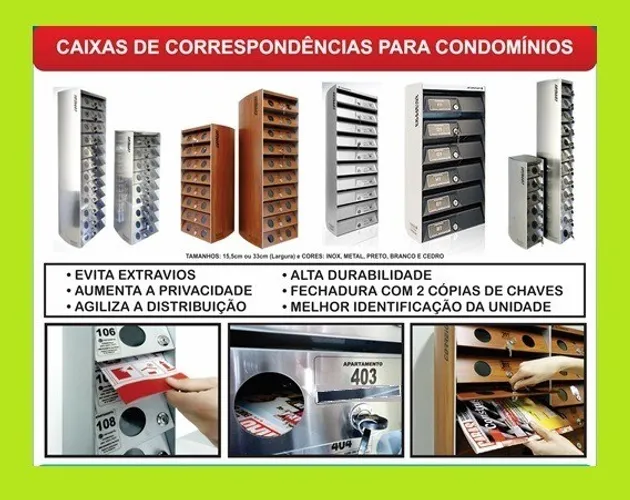 Caixas de Correios / Correspondências