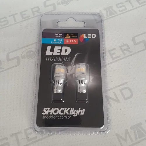 Led pingo. T10.  Titanium. Schocklight. Garantia. Novo. 