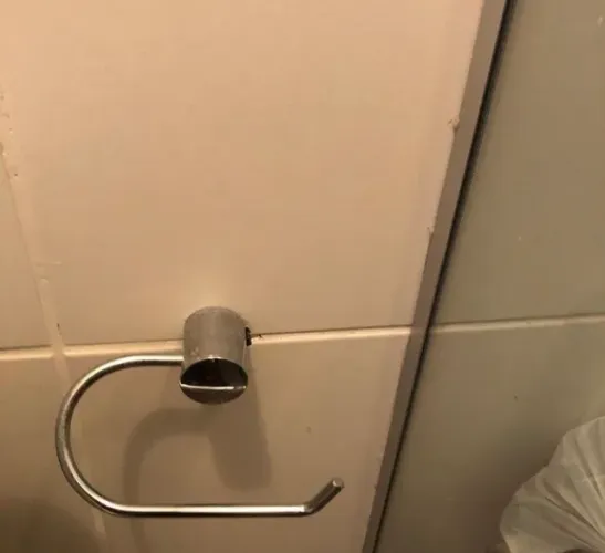 Porta toalha e porta papel higienico