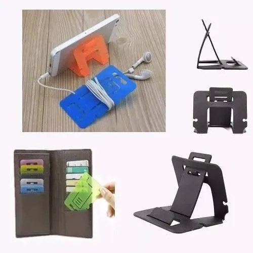 Mini Suporte Plástico P Telefone Celular Em Mesa wpp:43. *