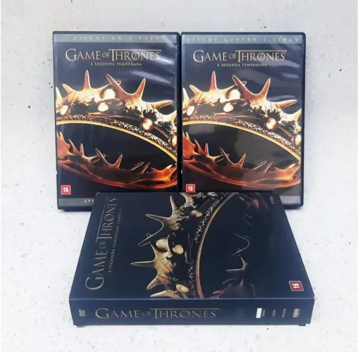Dvd Game Of Thrones - 2ª Temporada Completa - (5 Discos)