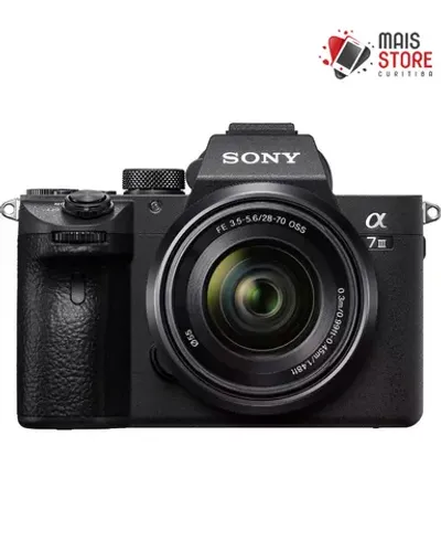 Câmera Sony A7 III (ALFA-7M3K) Kit 28-70MM (Novo/Lacrado)