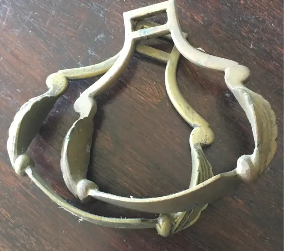 Antigo Par de Estribos 