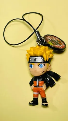 Bandai Naruto Shippuden mini figura - chaveiro miniatura altura 4 cm - boneco anime mangá