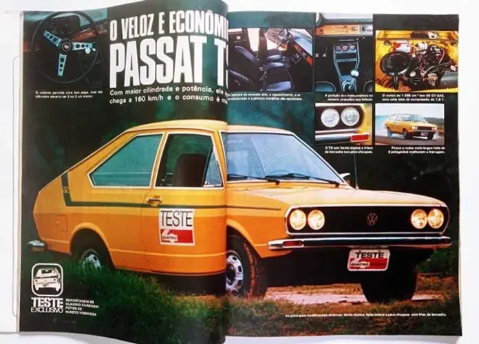 Passat TS 1976 - Revista Quatro Rodas 