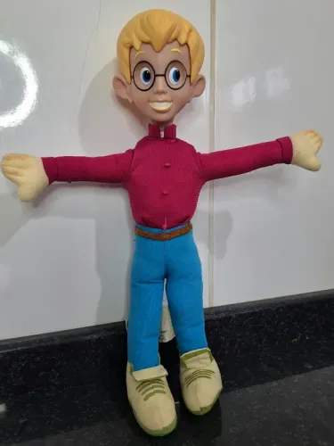 Boneco Vintage Richard Tyler Pagemaster 1994 Raro para Colecionador