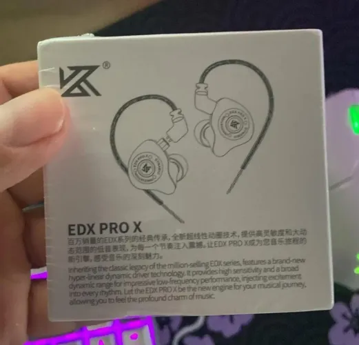 Fone de ouvido KZ EDX PRO X - Novo