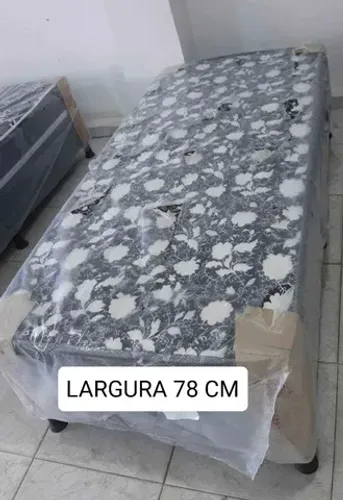 Cama box solteiro de fábrica