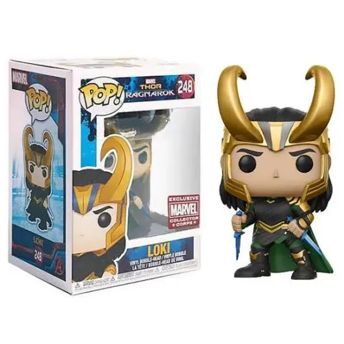 Fundo Pop Marvel Thor Ragnarok -Loki 248(exclusivo)