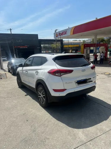 Hyundai Tucson Limited 2021 completa - Banco Caramelo 