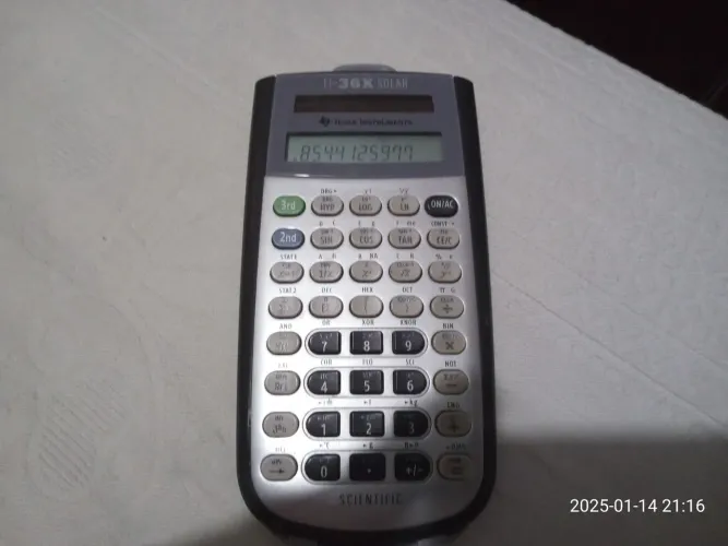 Calculadora científica solar