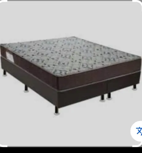 Cama queen com colchão mais base 