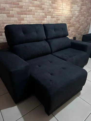 SOFA RETRATIL RECLINÁVEL NOVO DE FABRICA FRETE GRÁTIS