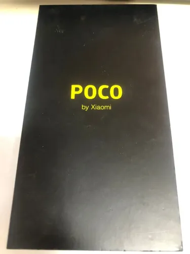 Caixa Embalagem Xiaomi Poco Steel Blue  64GB