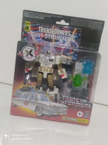 Transformers Ghostbusters Ecto-1 Action Figure + Conde Nefaria