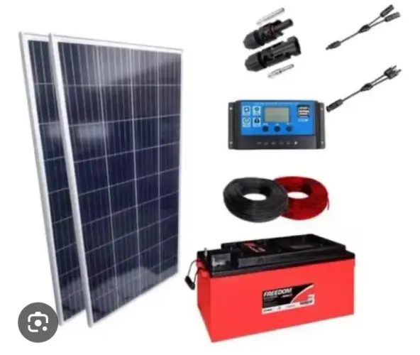 Sistema Energia Solar off-grid COMPLETO