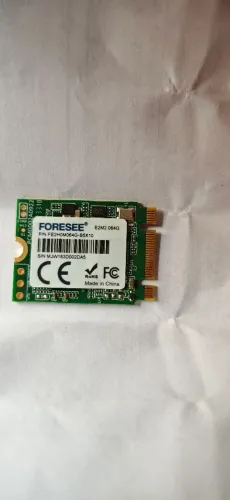 SSD nvme 64gb 