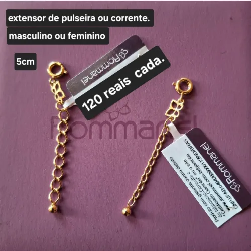 Extensor de pulseira ou corrente ROMANEL 
