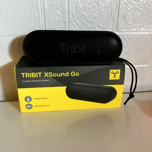 Caixa de som Tribit XSound Go com som alto Bluetooth 5.0