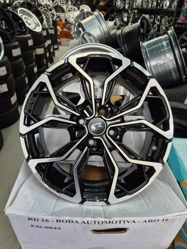 Jogo de rodas sandero rs aro 16 4x100 krmai