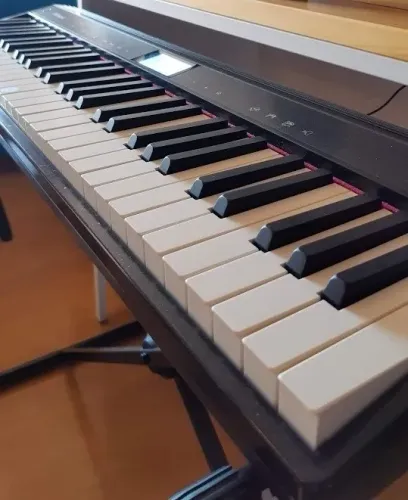Teclado Roland Go:Piano 61 teclas acompanha suporte X