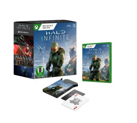HALO INFINITE XBOX ONE / XBOX SERIES X + BARALHO EXCLUSIVO