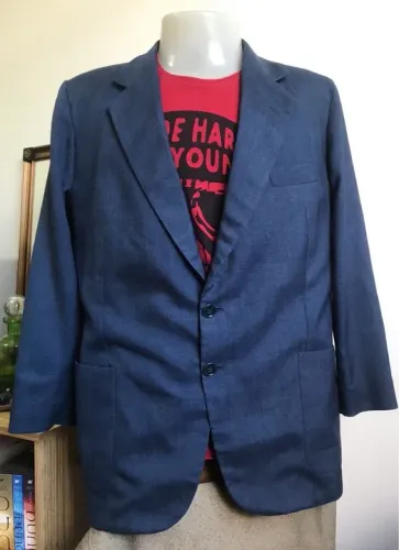 blazer azul marinho alfaiataria TAM 46