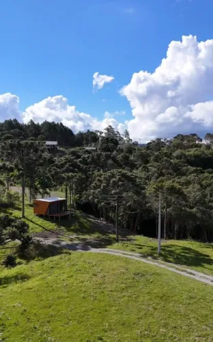 Linda chácara com cabana pronta a venda em Invernador, Urubici-SC