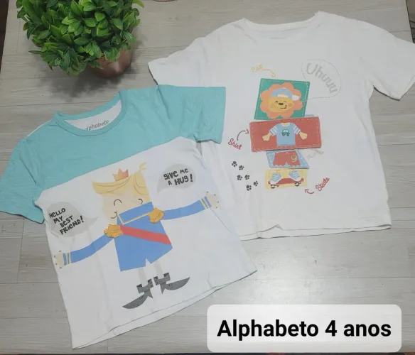 Camisetas Alphabeto