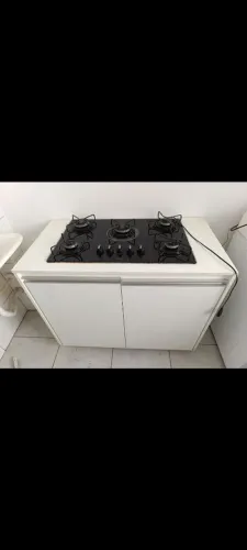 ARMÁRIO BALCAO COM FOGAO COOKTOP CONSUL 5 BOCAS