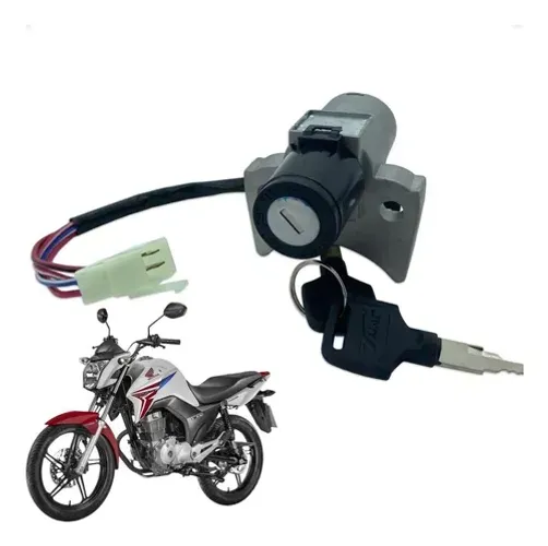 Chave Ignição Miolo Honda Cg Titan Fan 150 - 2014 A 2015