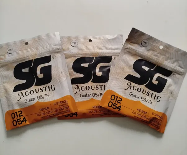 JOGO DE CORDAS SG VIOLÃO 012