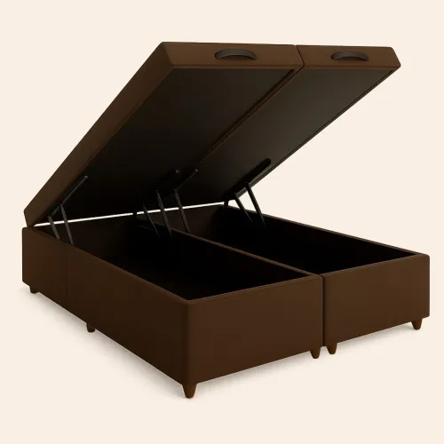Cama Base Box Baú Queen Size - 1,58m x 1,98m 