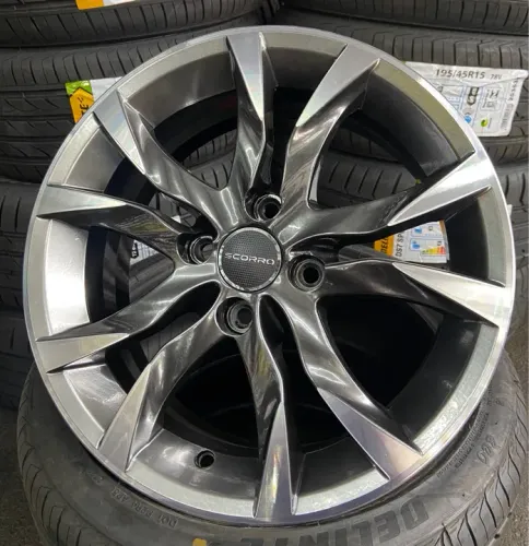Rodas aro 15 tala 6 furacão 4x100
