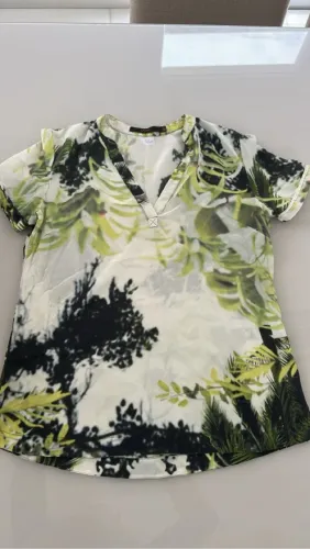 Blusa Feminina Estampada Floral Verão