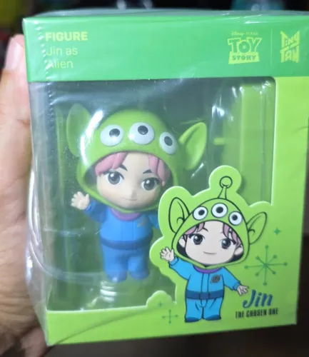 Boneco TinyTan Bts Jin As Alien Toy Story Korean Hybe 