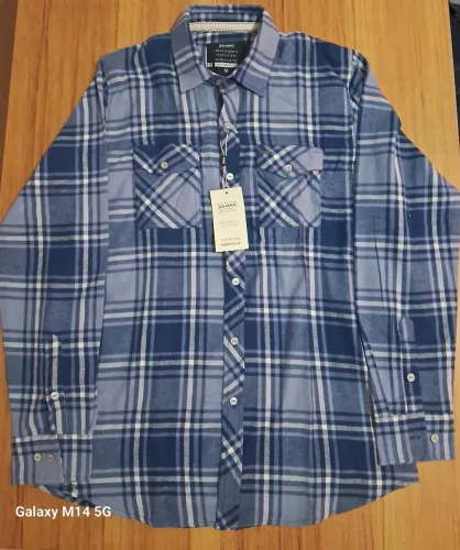 Camisa Xadrez em flanela Gajang