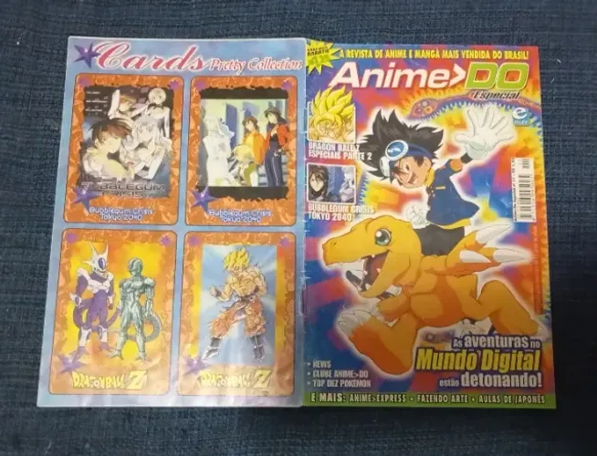 Revista Anime Do Especial Nº 11 Digimon Dragon Ball Z